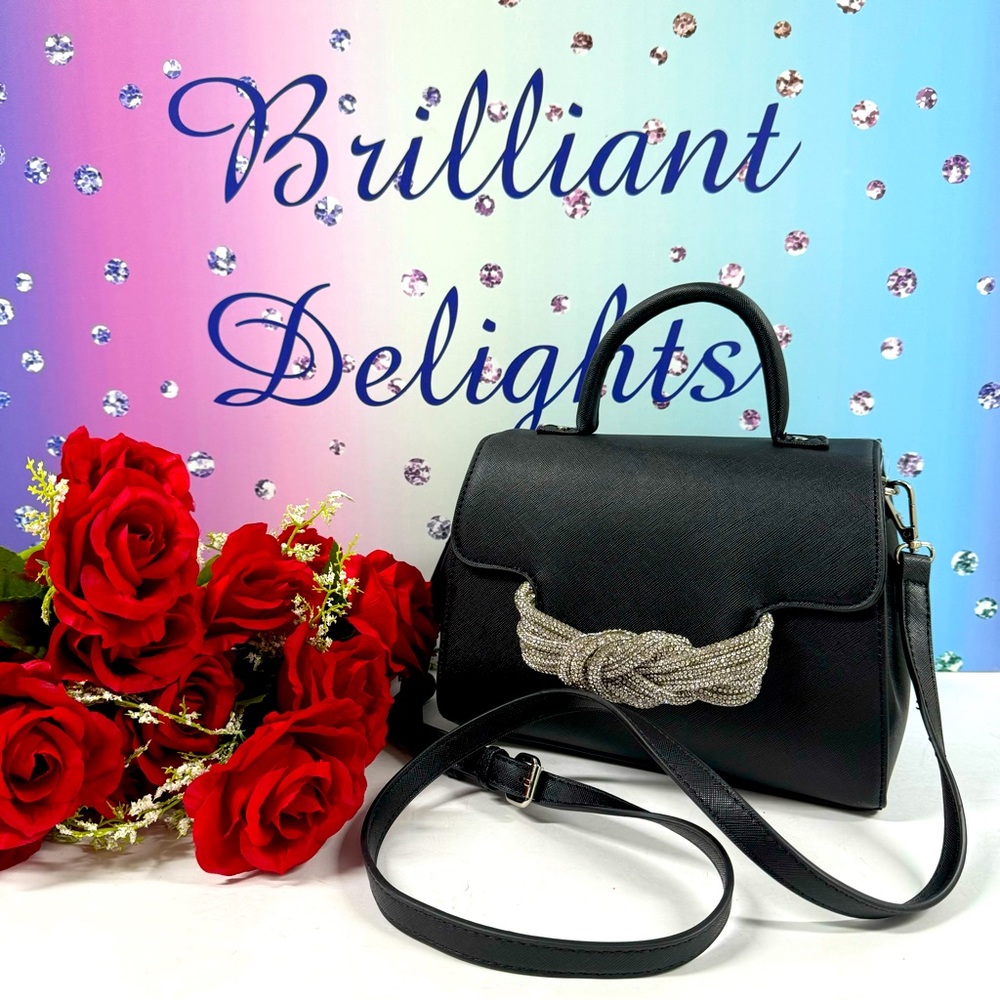 💋RARE BJ CRYSTAL MULTI WAY BAG